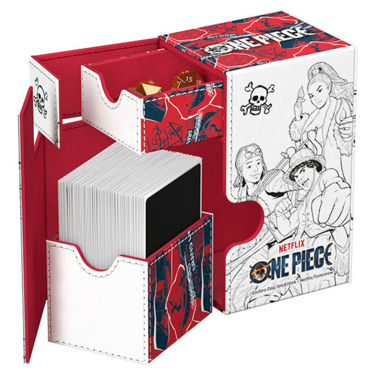 One Piece Sketch Flip n Tray 80 Deck Box