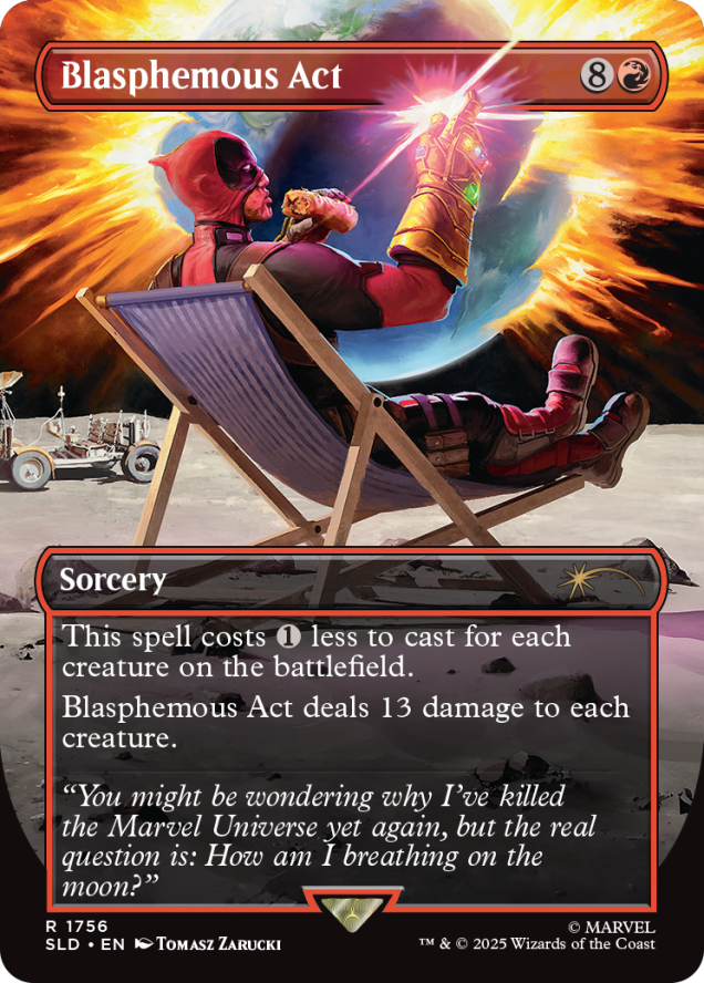 Secret Lair x Marvel Deadpool Non Foil