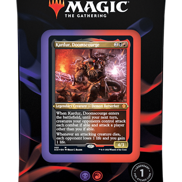 mtg chaos incarnate commander deck MTG Chaos Incarnate Starter Commander Decks