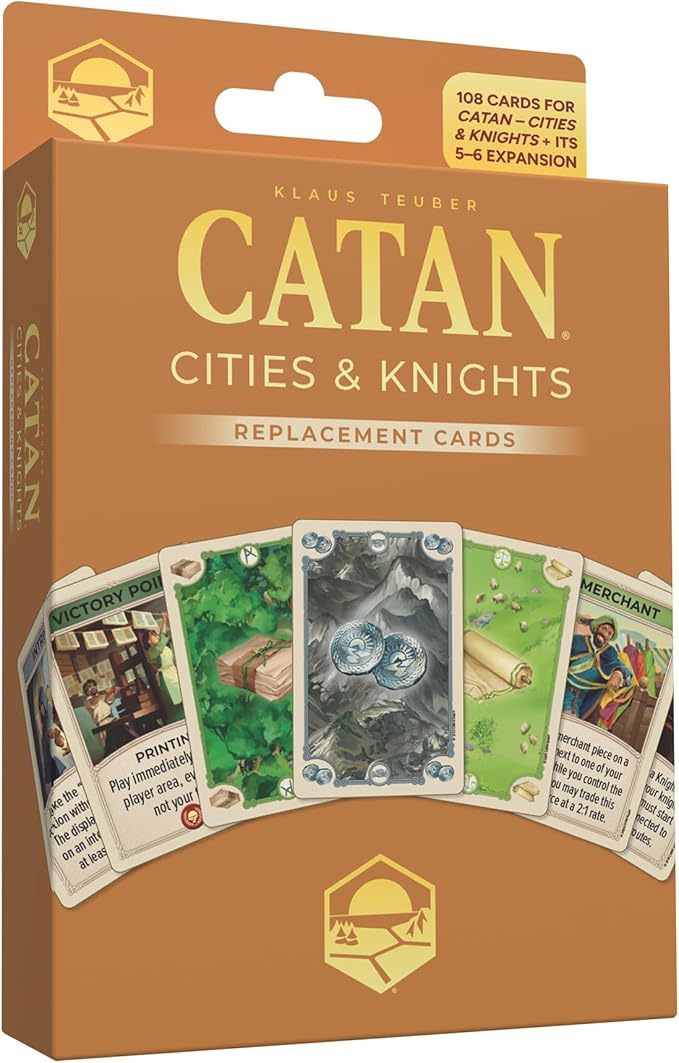 CATAN Cities & Knights Replacement Cards (6th edition)