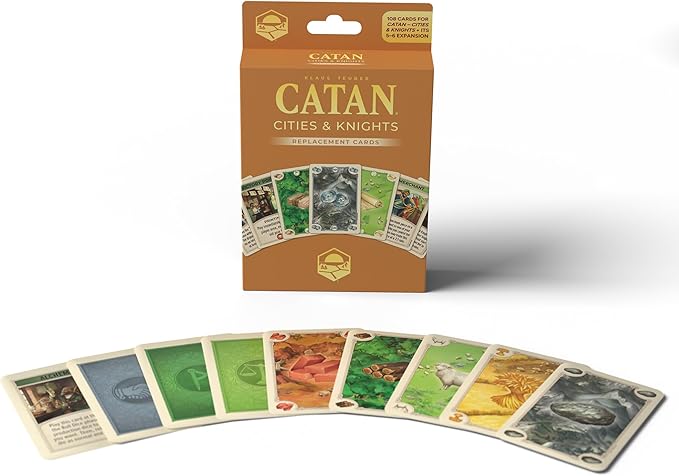 CATAN Cities & Knights Replacement Cards (6th edition)