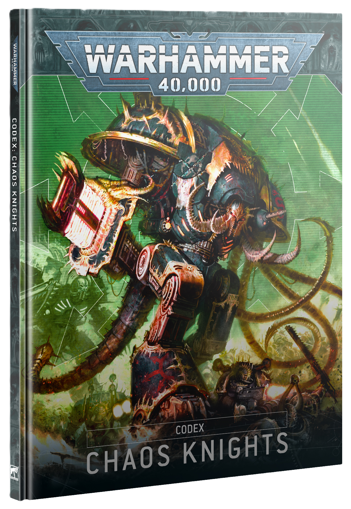 New Warhammer 40K Codex Chaos Knights 2025 – Preorder