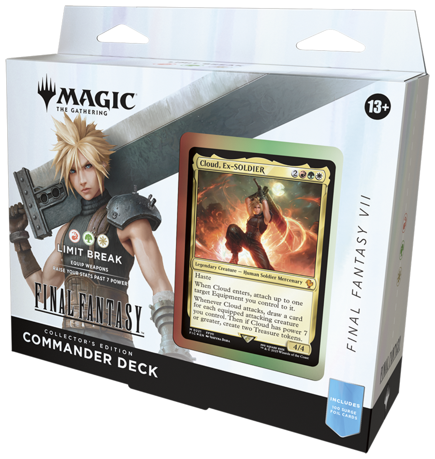 MTG Final Fantasy VII Limit Break Cloud Collector Commander Deck 