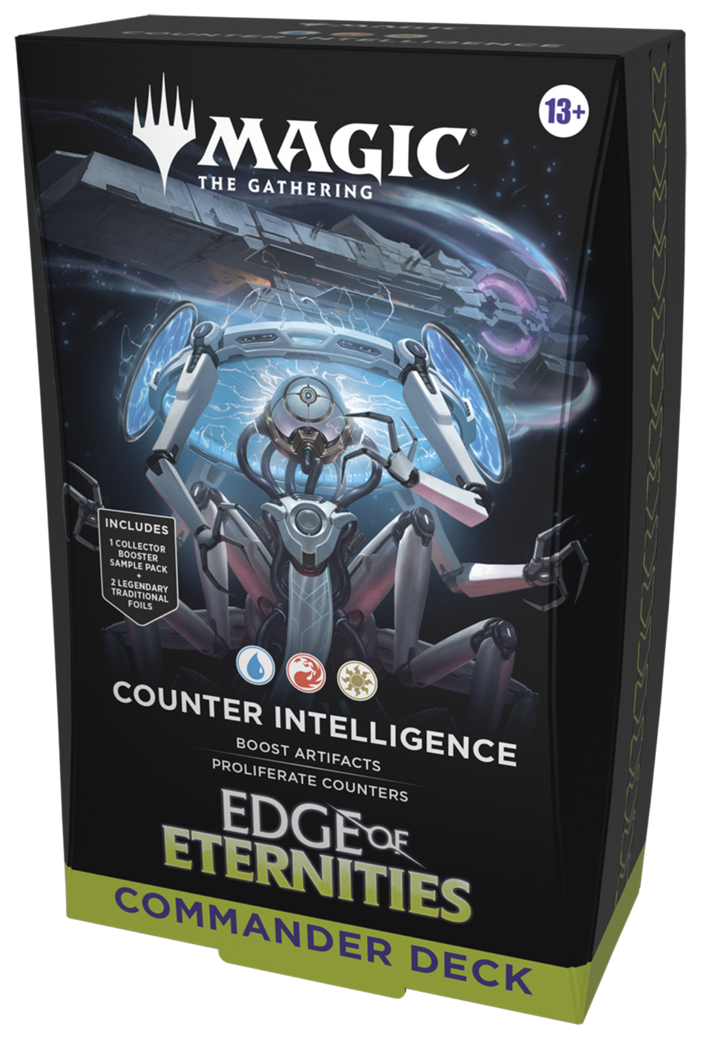 Magic the Gathering Edge of Eternities Counter Intelligence Commander Deck