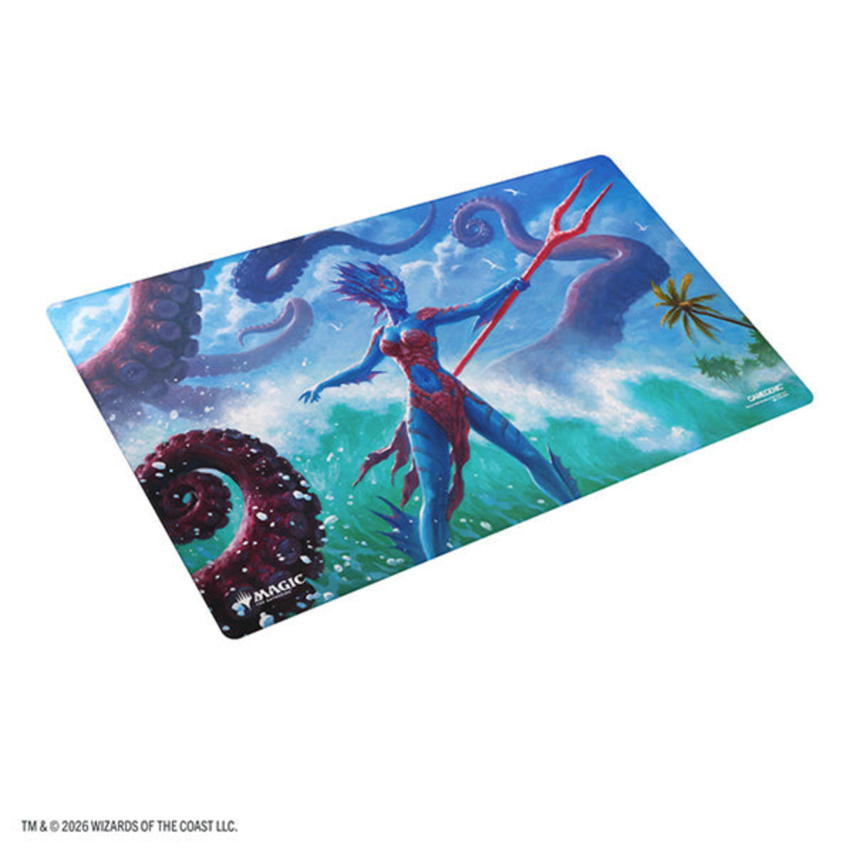 Reality Fracture Double-sided Playmat - Kiora of Salt and Sand/Kiora of Fire