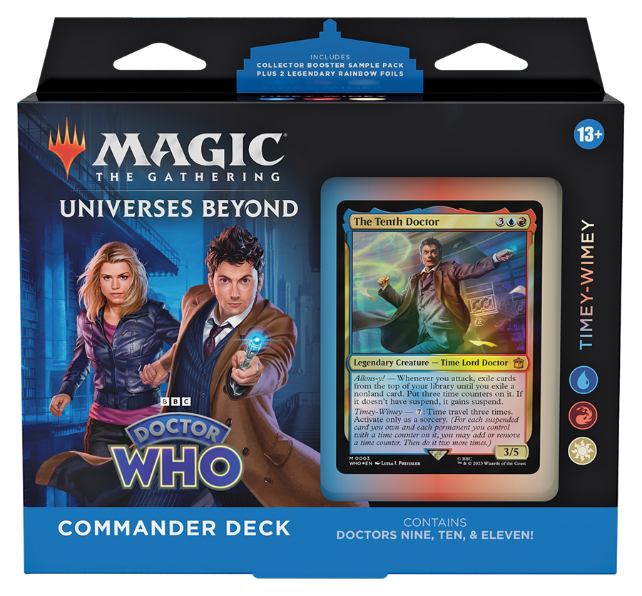 mtg doctor who commander decks ranked MTG Doctor Who Timey Wimey Commander Deck