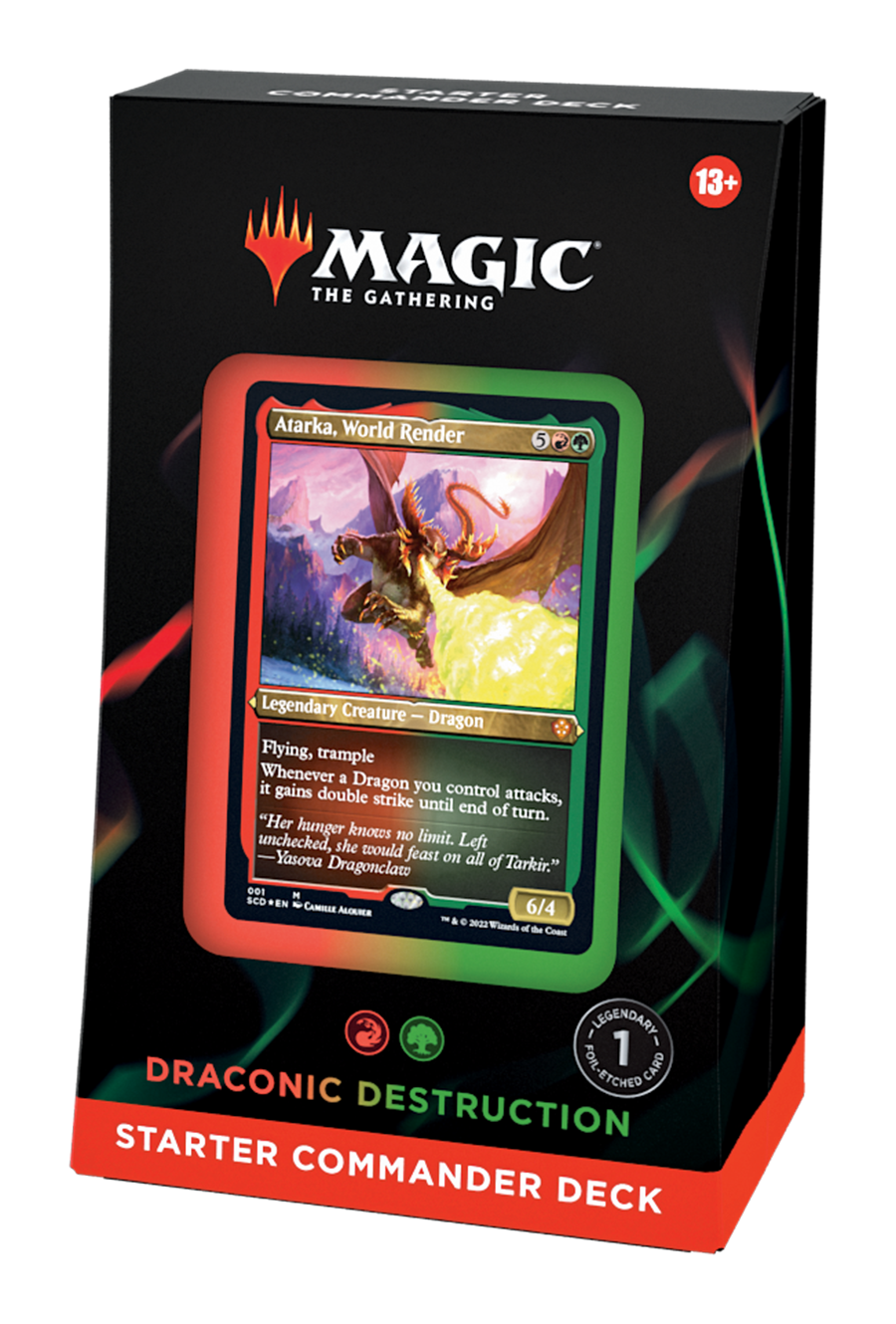 Draconic Destruction Starter Commander Deck