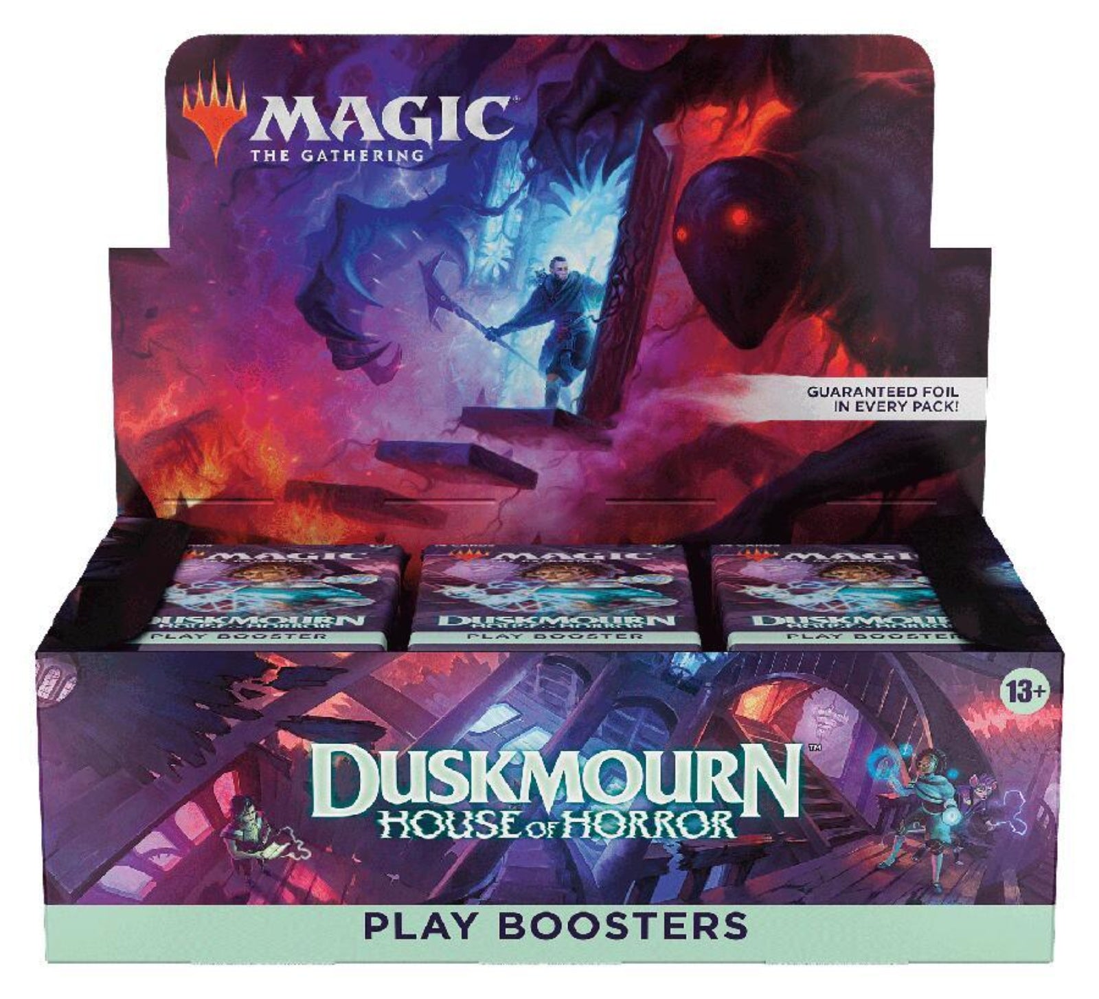 mtg duskmourn play booster box display