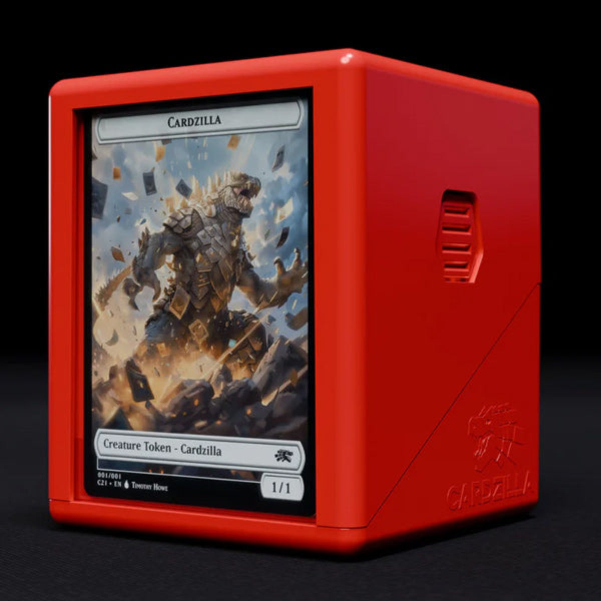 Cardzilla Showcase 100 Deck Box - Red