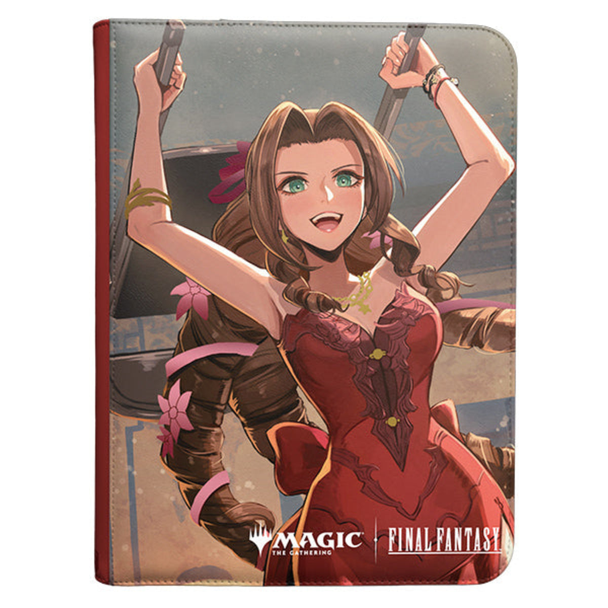 Final Fantasy Aerith Gainsborough 9-Pocket 360 Card Zip Binder