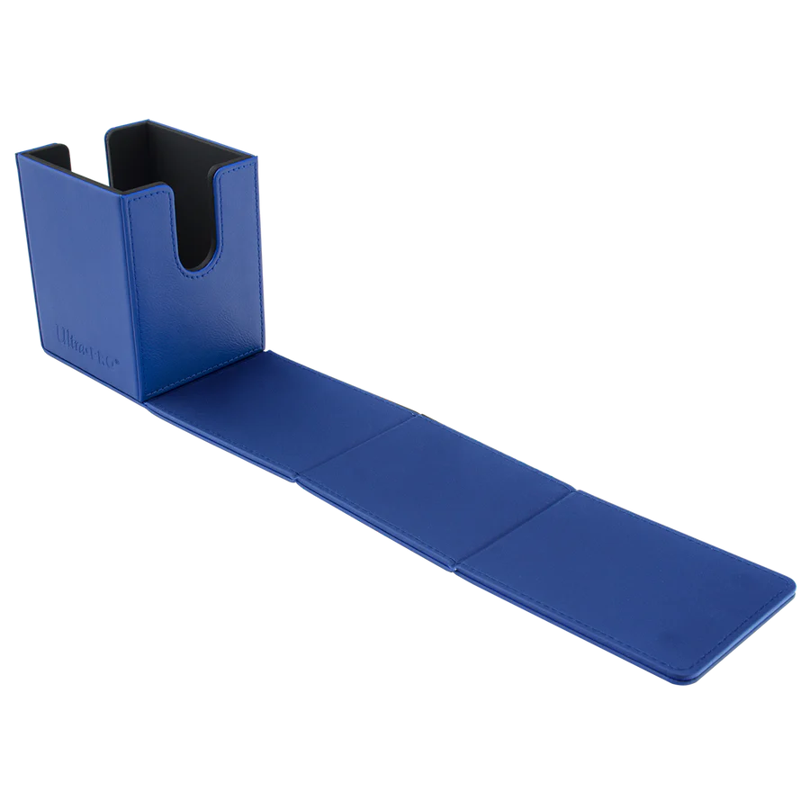 blue mtg deck box alcove flip ultra pro