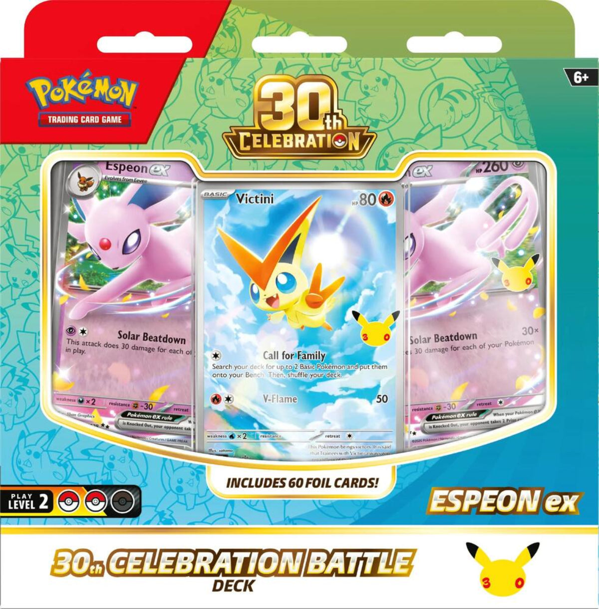 Pokemon 30th Celebration Battle Deck - Espeon ex
