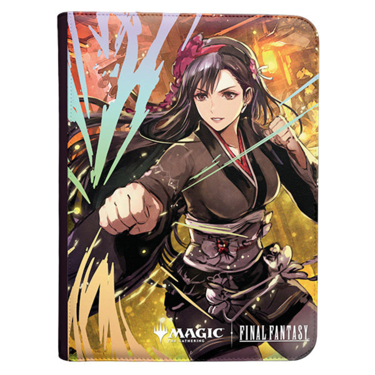 Final Fantasy Tifa Lockhart 9-Pocket 360 Card Zip Binder