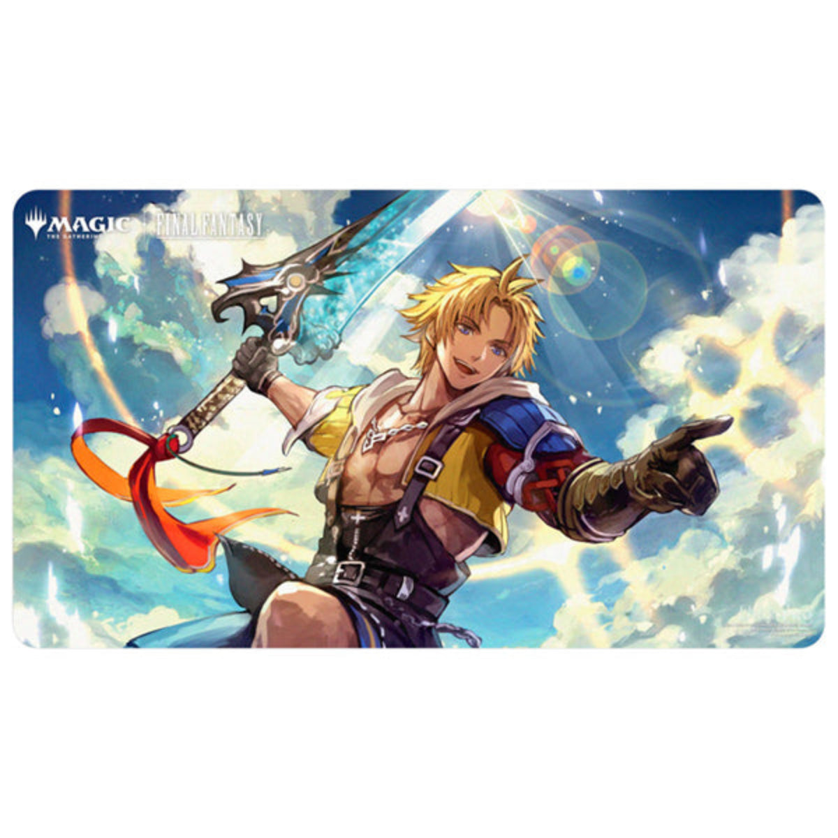 MTG Final Fantasy Tidus, Yuna's Guardian Playmat