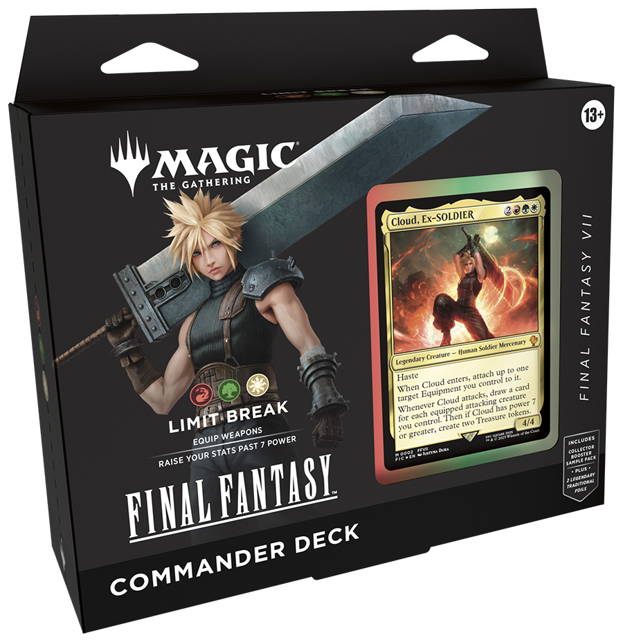 MTG Final Fantasy VII Limit Break (Cloud) Commander Deck MTG Final Fantasy VII Limit Break (Cloud) Commander Deck