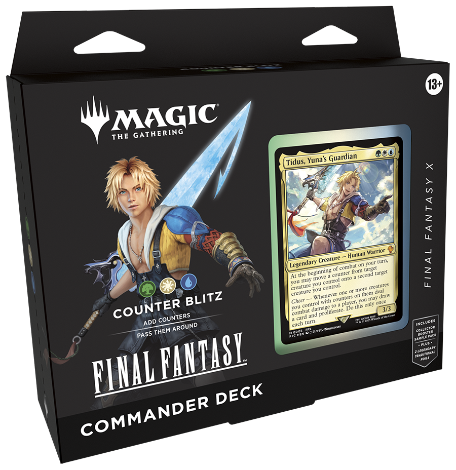 Final Fantasy X Counter Blitz Commander Deck