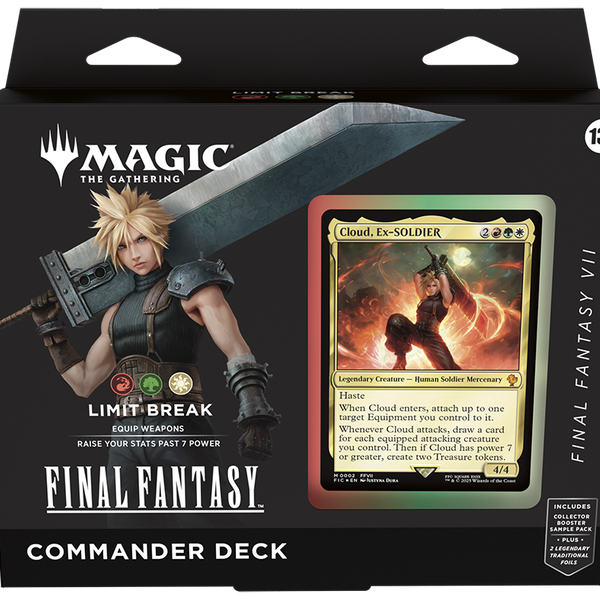 mtg final fantasy commander decks limit break Final Fantasy Limit Break Upgrade & Review