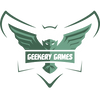 A photo of an owl, Geekery Games logo.