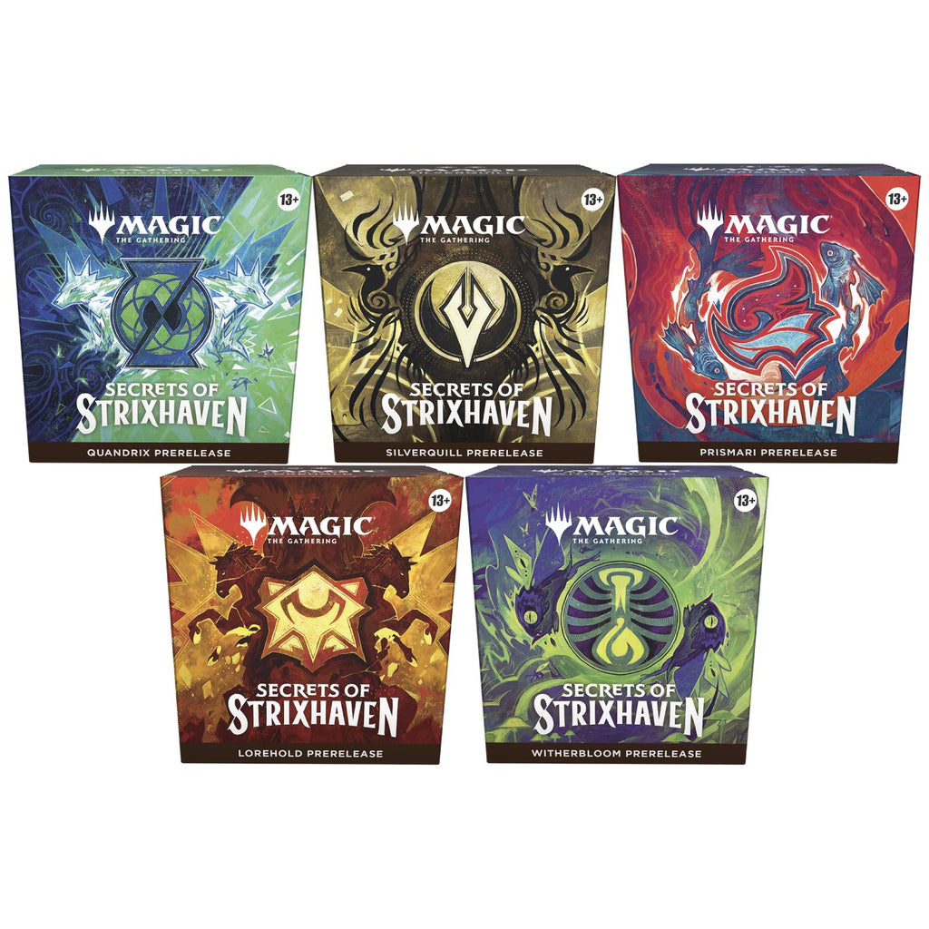 Secrets Of Strixhaven Prerelease Pack Set Of 5 Preorder