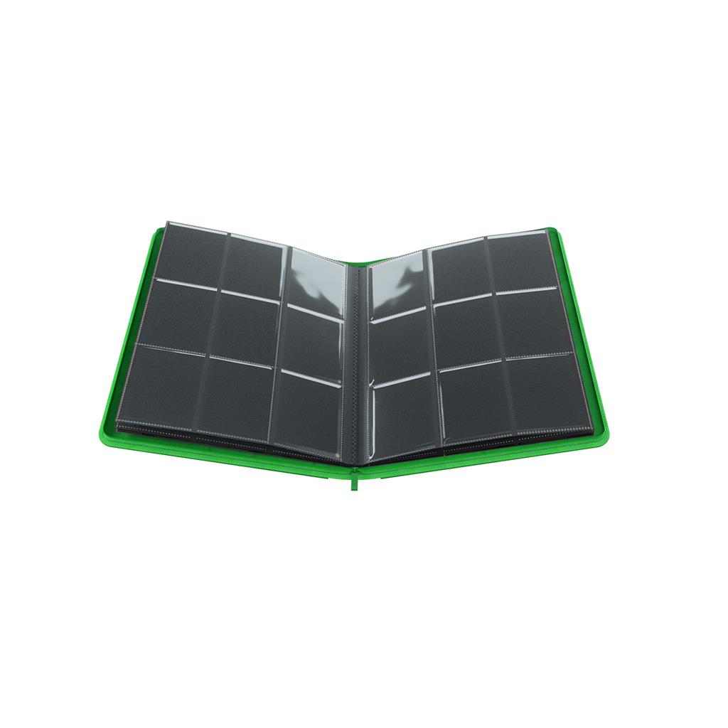 Gamegenic Zip-Up Album 18-Pocket 360 Card Binder - Green