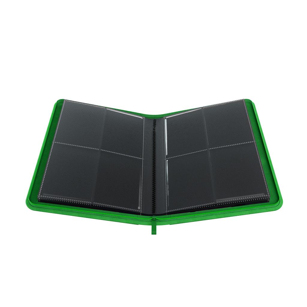 Gamegenic Zip-Up Album 8-Pocket 160 Card Binder - Green