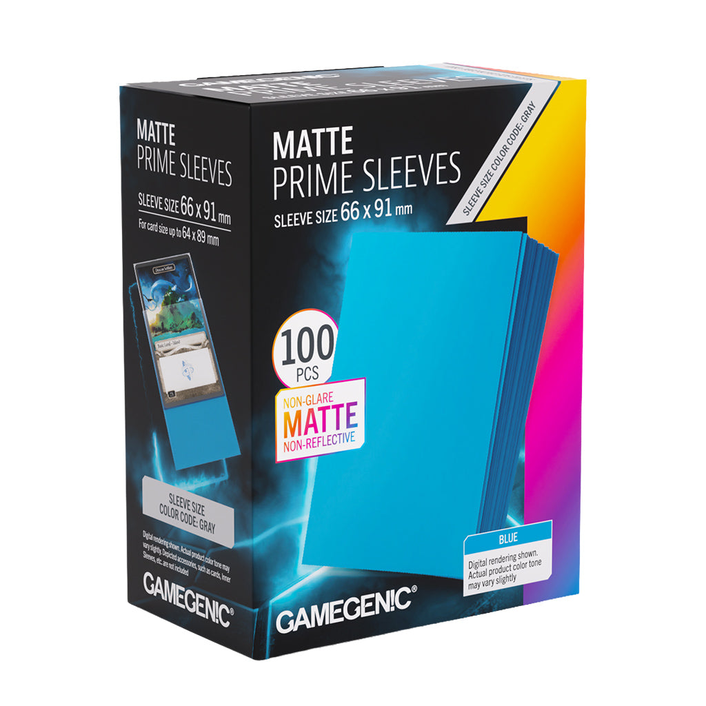 Gamegenic 100ct Prime Sleeves - Blue