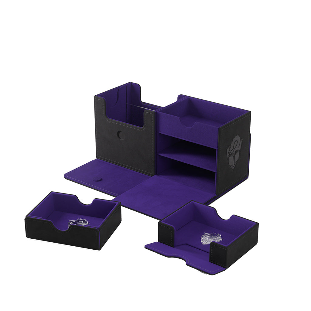 Gamegenic The Academic 133+ XL Black/Purple Deck Box