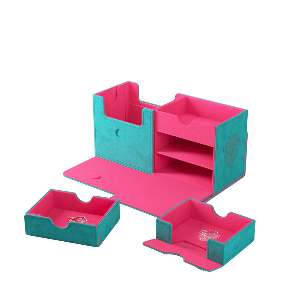 Gamegenic The Academic 133+ XL Teal/Pink Deck Box