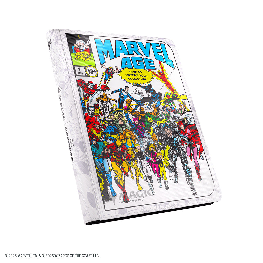Marvel Super Heroes Zip-Up Album 18-Pocket - Marvel Age