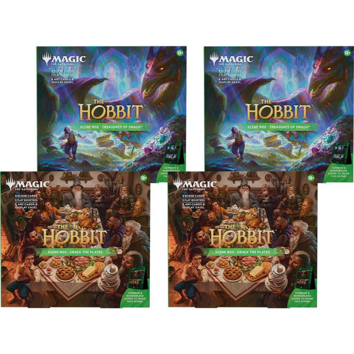 The Hobbit Scene Box Case (4 Boxes)