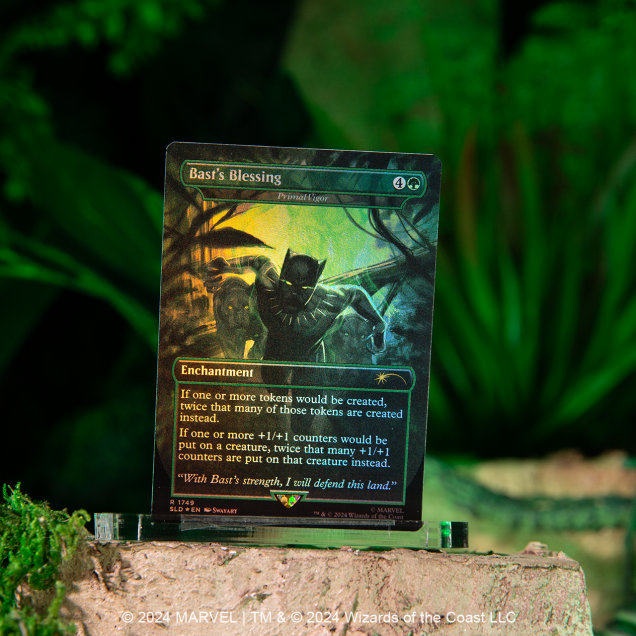 Secret Lair x Marvel Black Panther Rainbow Foil Edition
