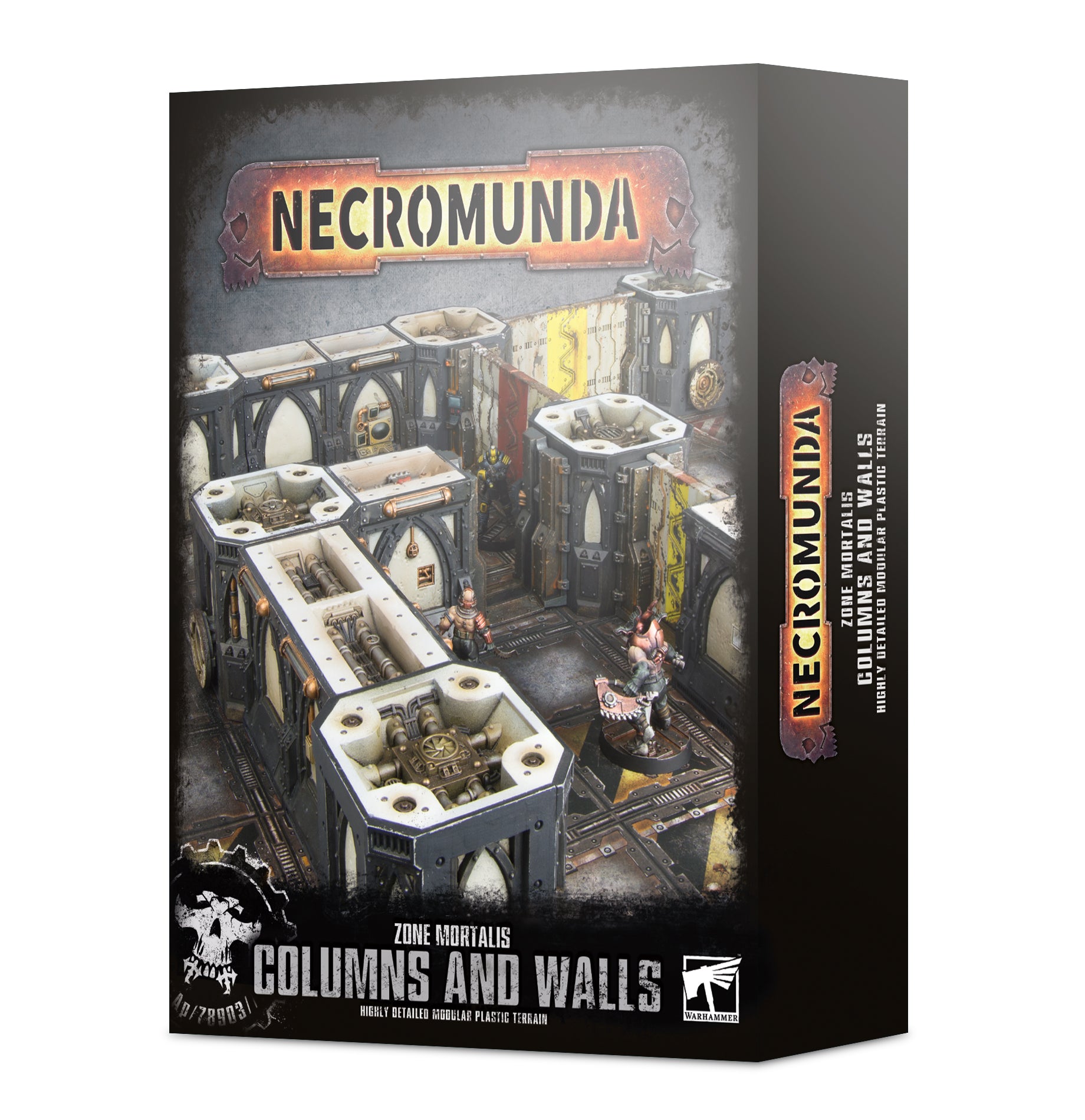 Warhammer Necromunda Zone Mortalis Columns & Walls