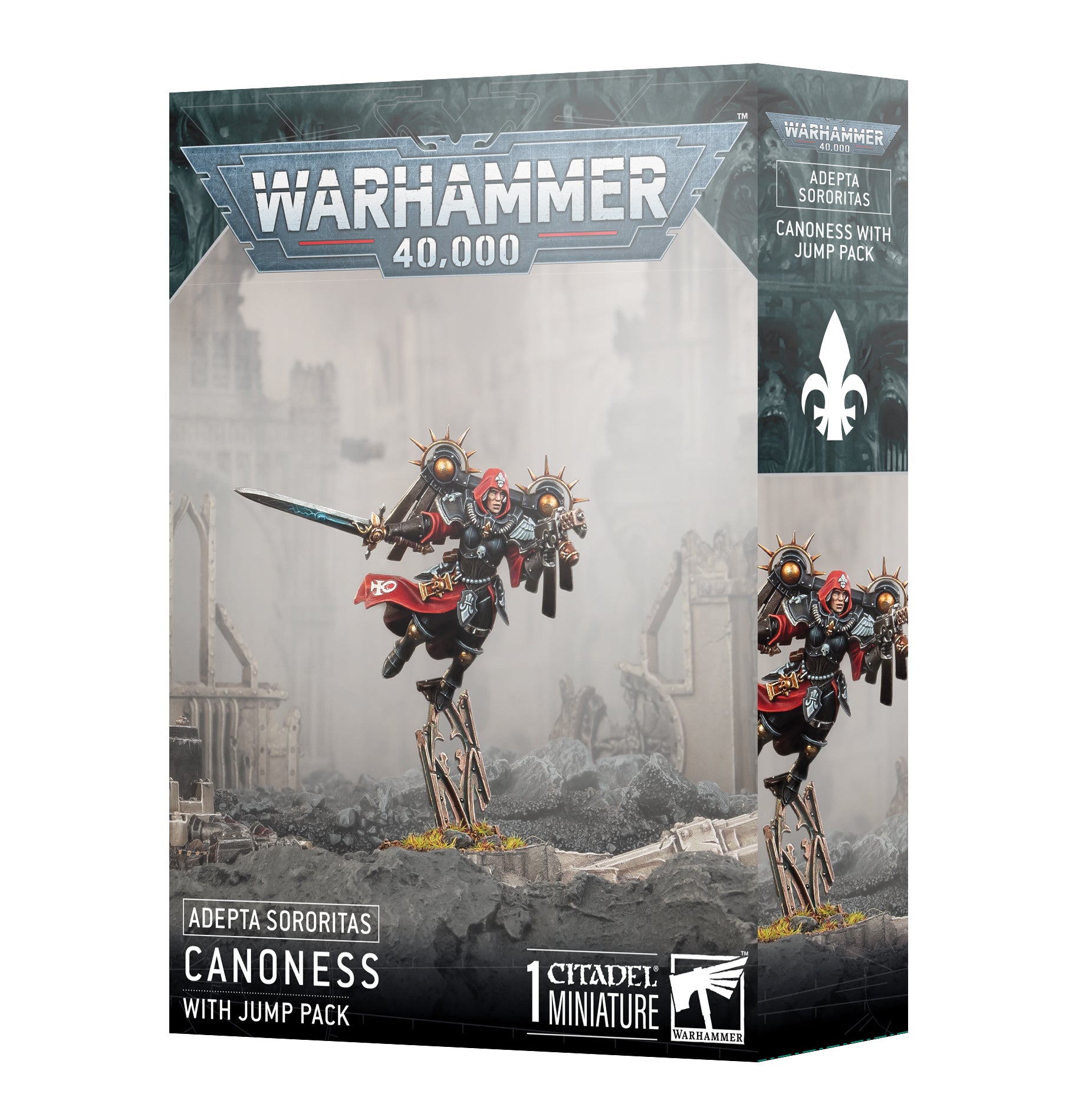 Warhammer 40K Adepta Sororitas Canoness With Jump Pack