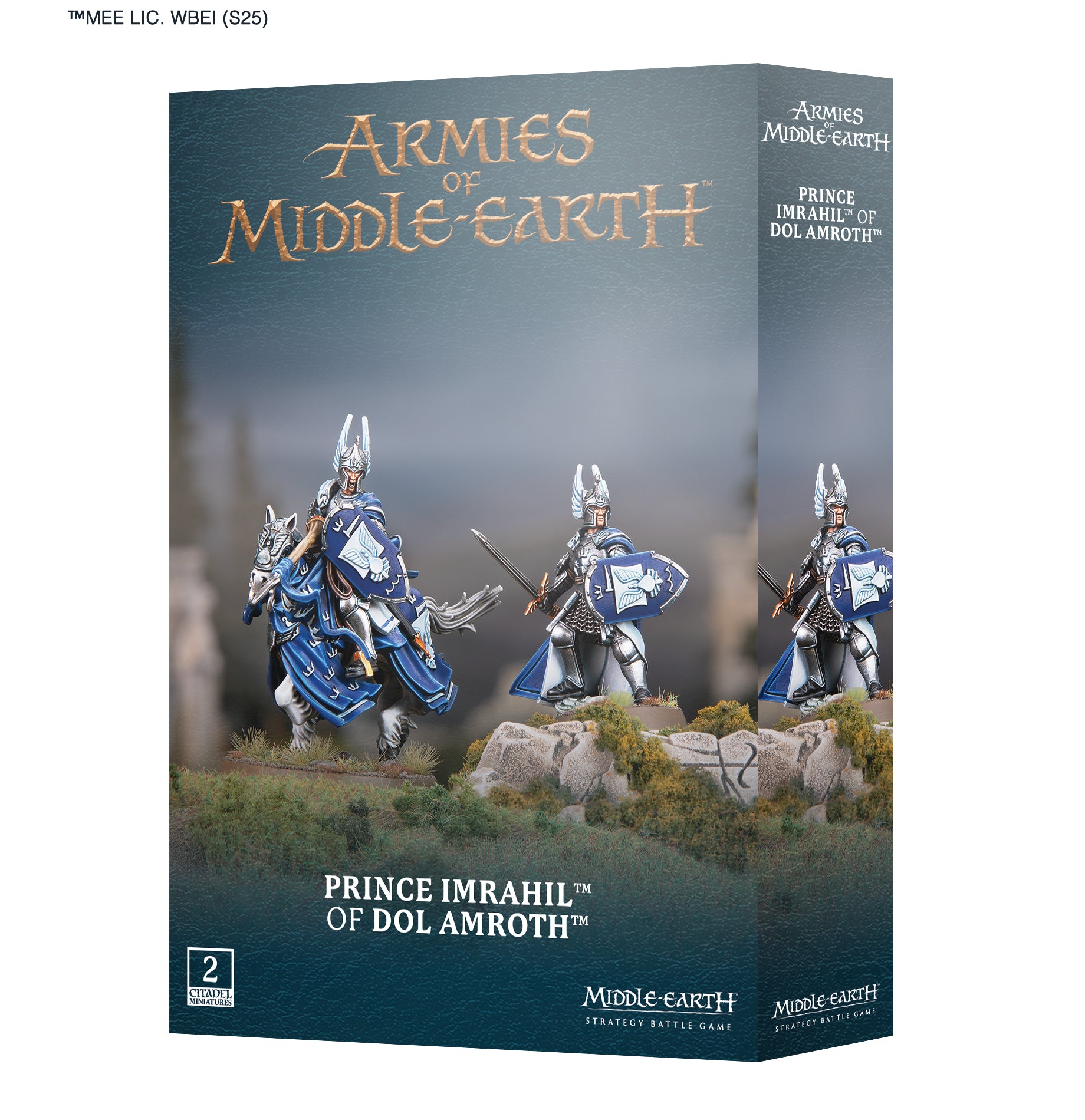 armies of middle earth miniatures prince imrahil dol amroth by games workshop