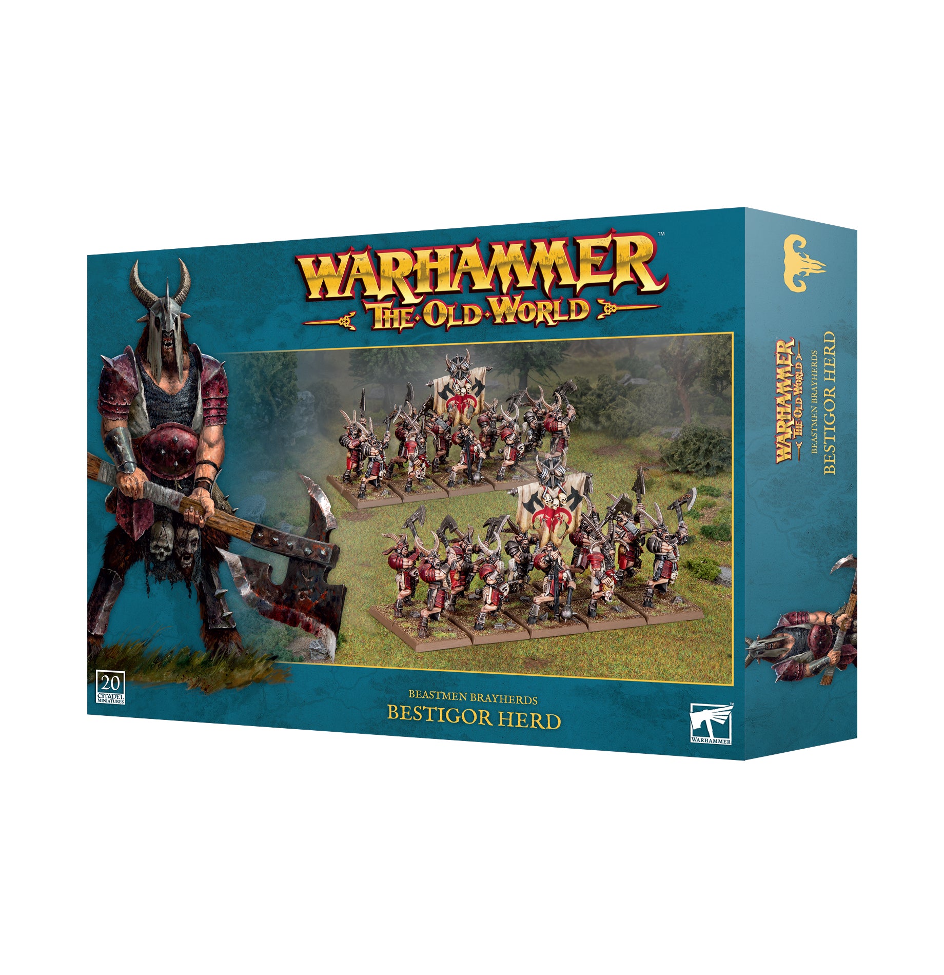 beastmen brayherds bestigor herd warhammer the old world 