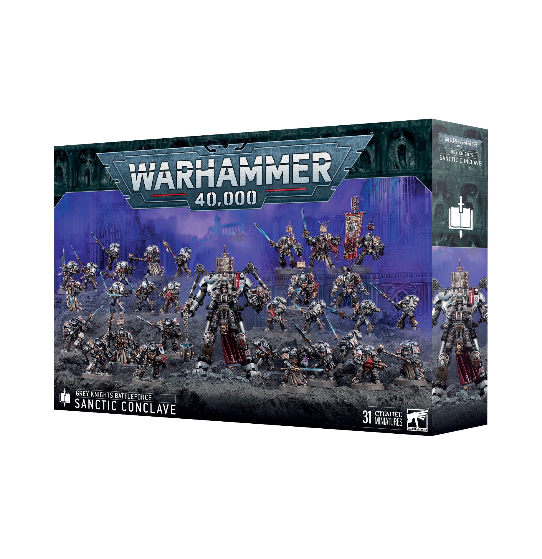 Preorder Warhammer 40K Grey Knights Sanctic Conclave Battleforce