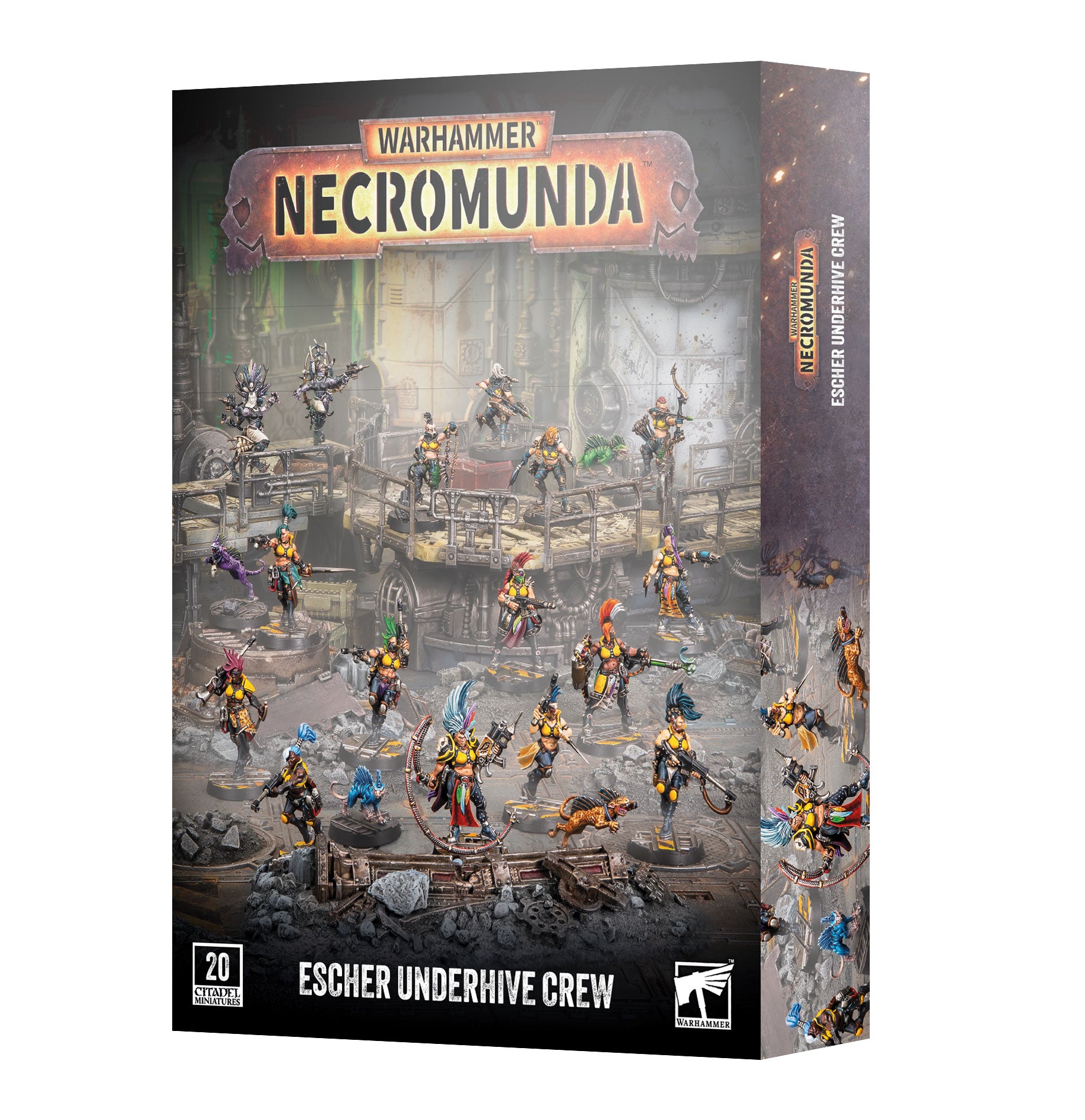 Warhammer Necromunda Escher Underhive Crew