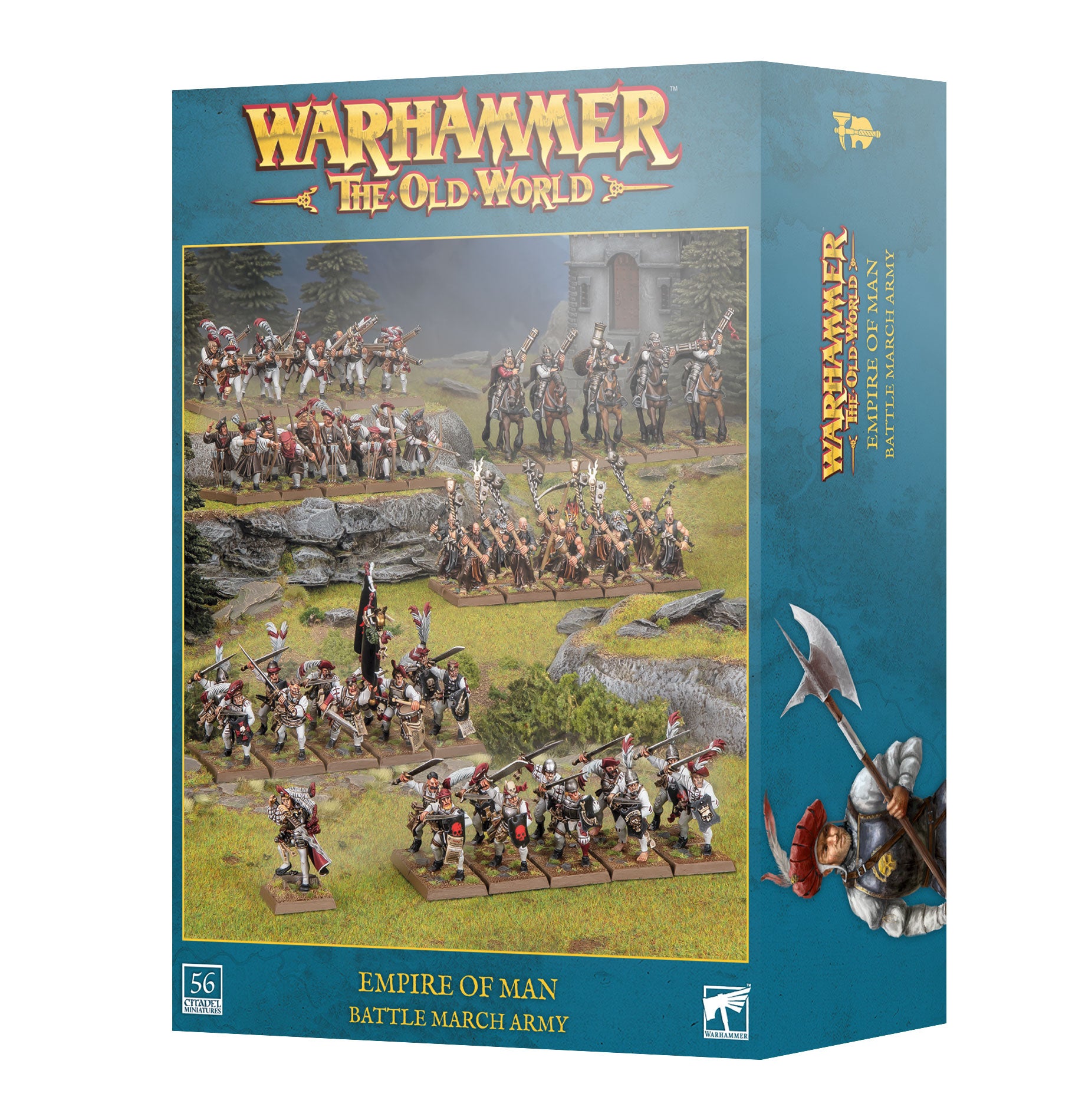 Warhammer TOW Empire of Man Battle March Army - Preorder
