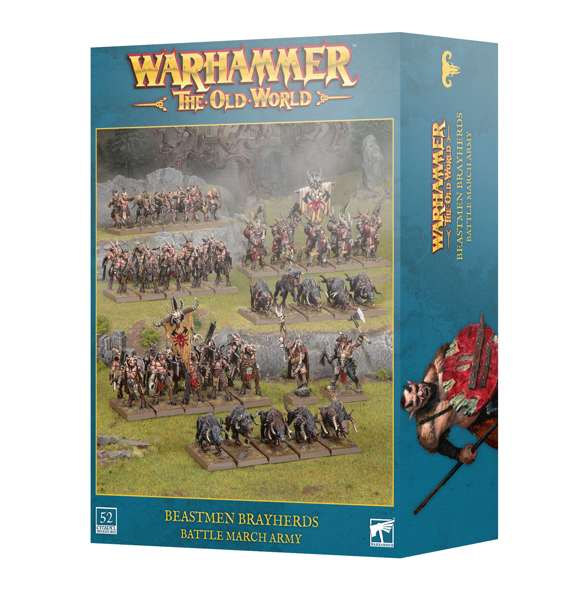 Warhammer TOW Beastmen Brayherds Battle March Army - Preorder