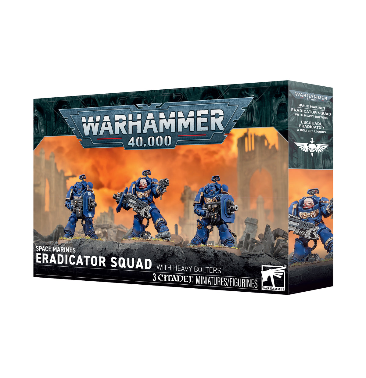 Warhammer 40K Space Marines Eradicator Squad with Heavy Bolters - Preorder