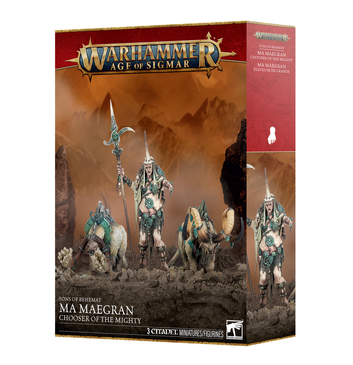 Warhammer AoS Sons of Behemat Ma Maegran, Chooser of the Mighty - Preorder