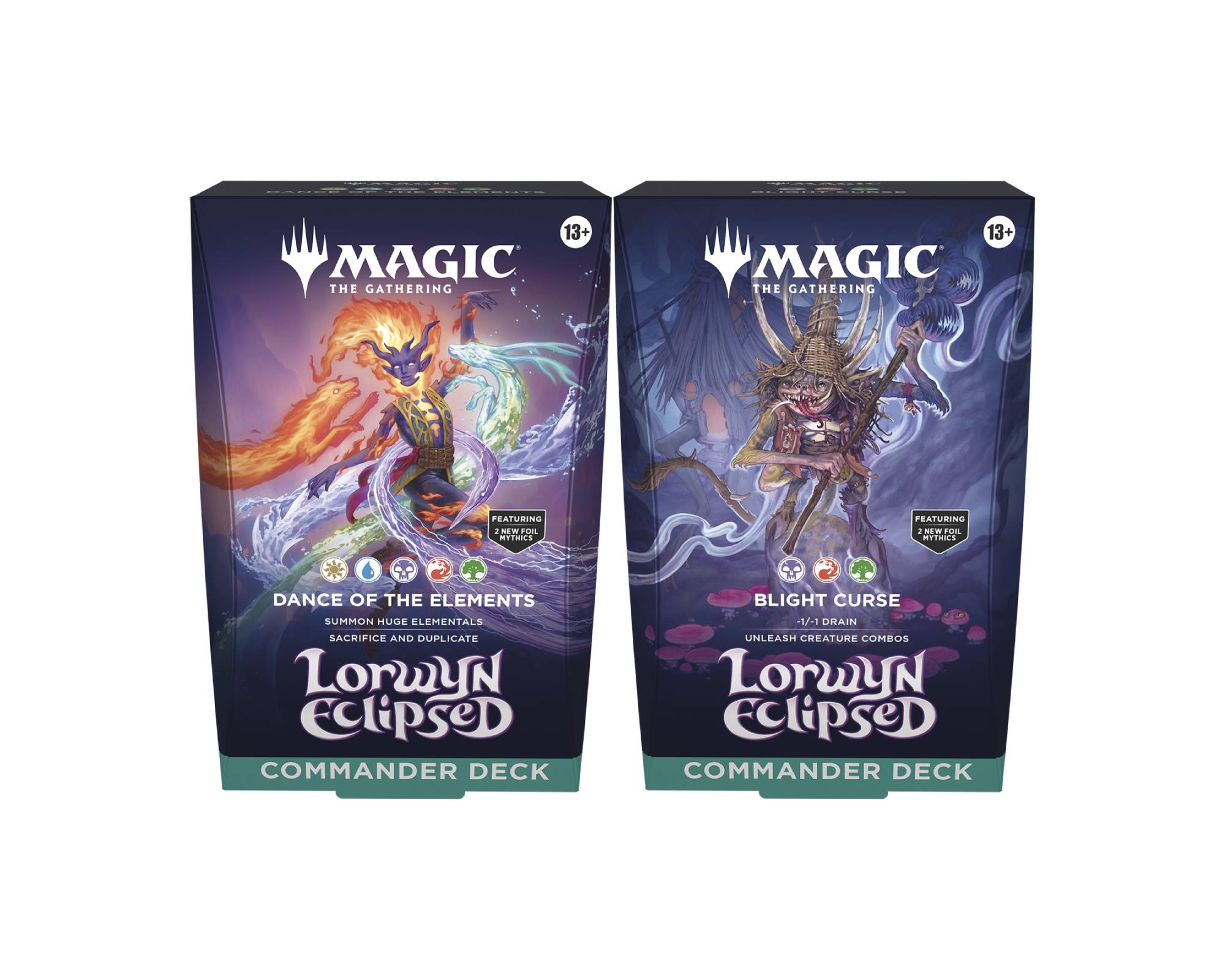 Lorwyn Eclipsed Commander Deck Bundle (Set of 2) - Preorder