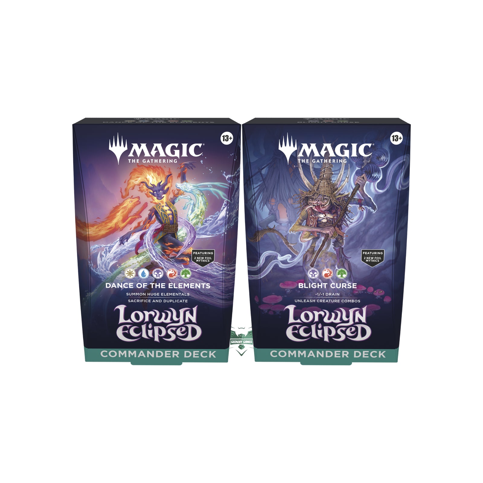 Lorwyn Eclipsed Commander Deck Bundle (Set of 2) - Preorder