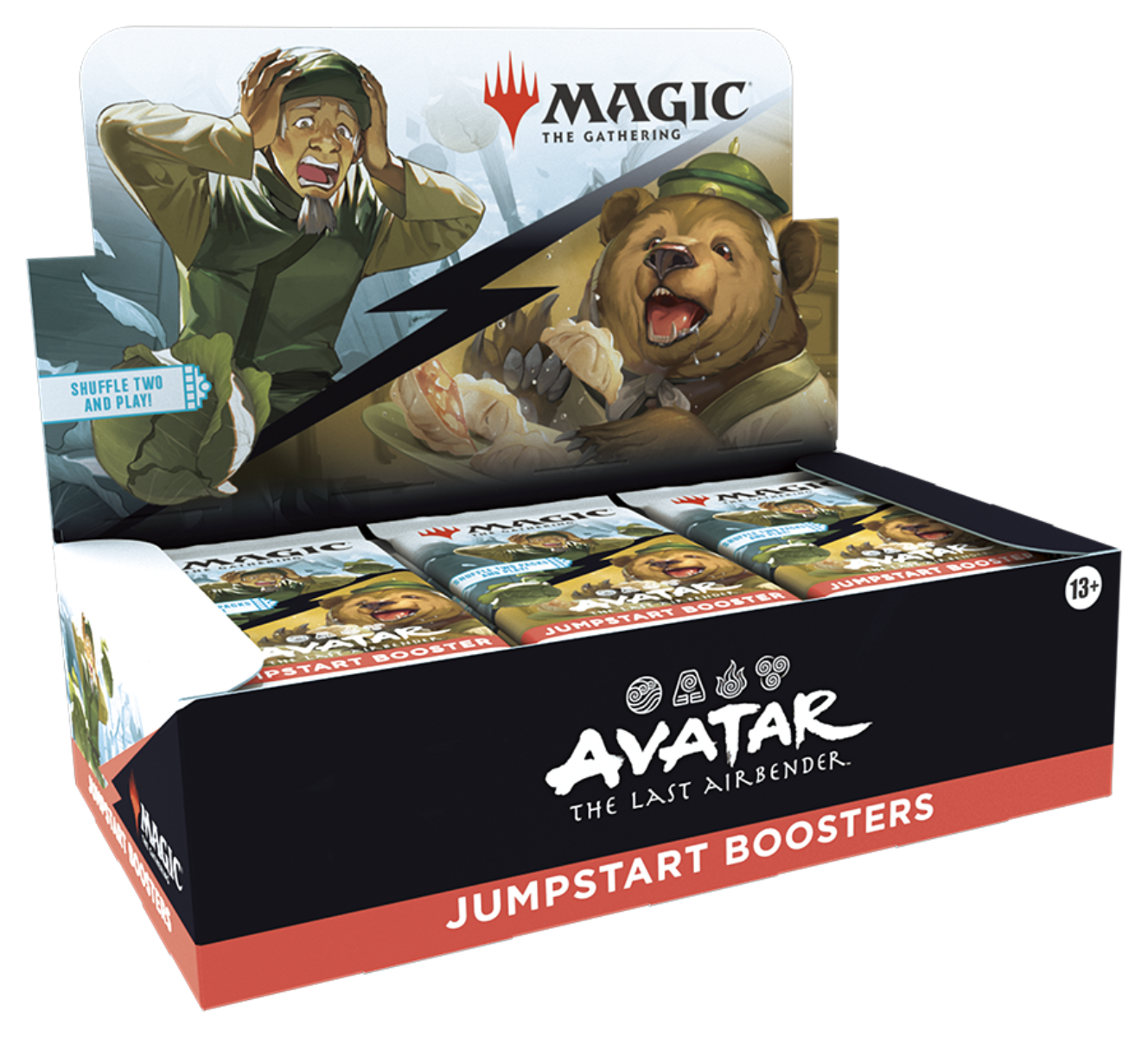 Avatar The Last Airbender Jumpstart Booster Display - Preorder