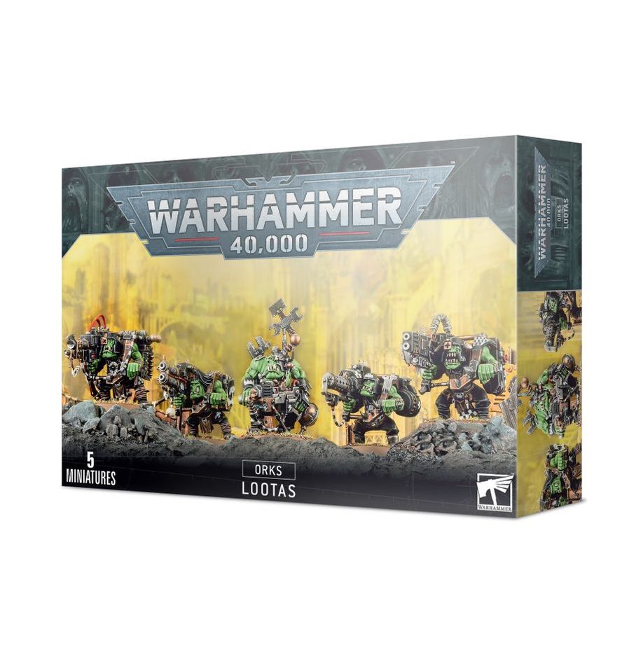 green ork lootas warhammer 40k