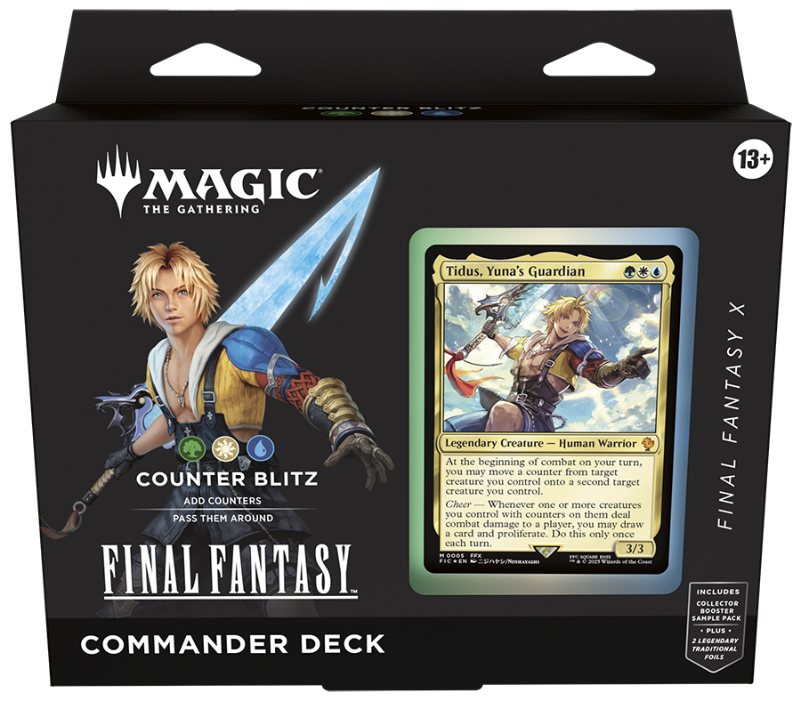 mtg final fantasy case Magic the Gathering Final Fantasy Play Booster 6-Box Case