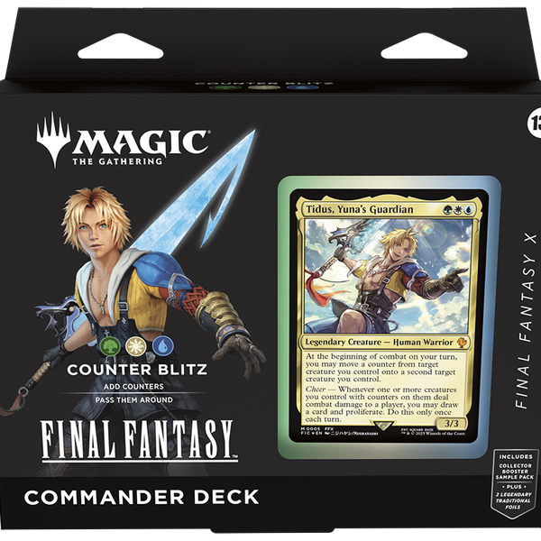 Magic The Gathering - Final Fantasy Commander Deck Magic The Gathering - Final Fantasy Commander Deck