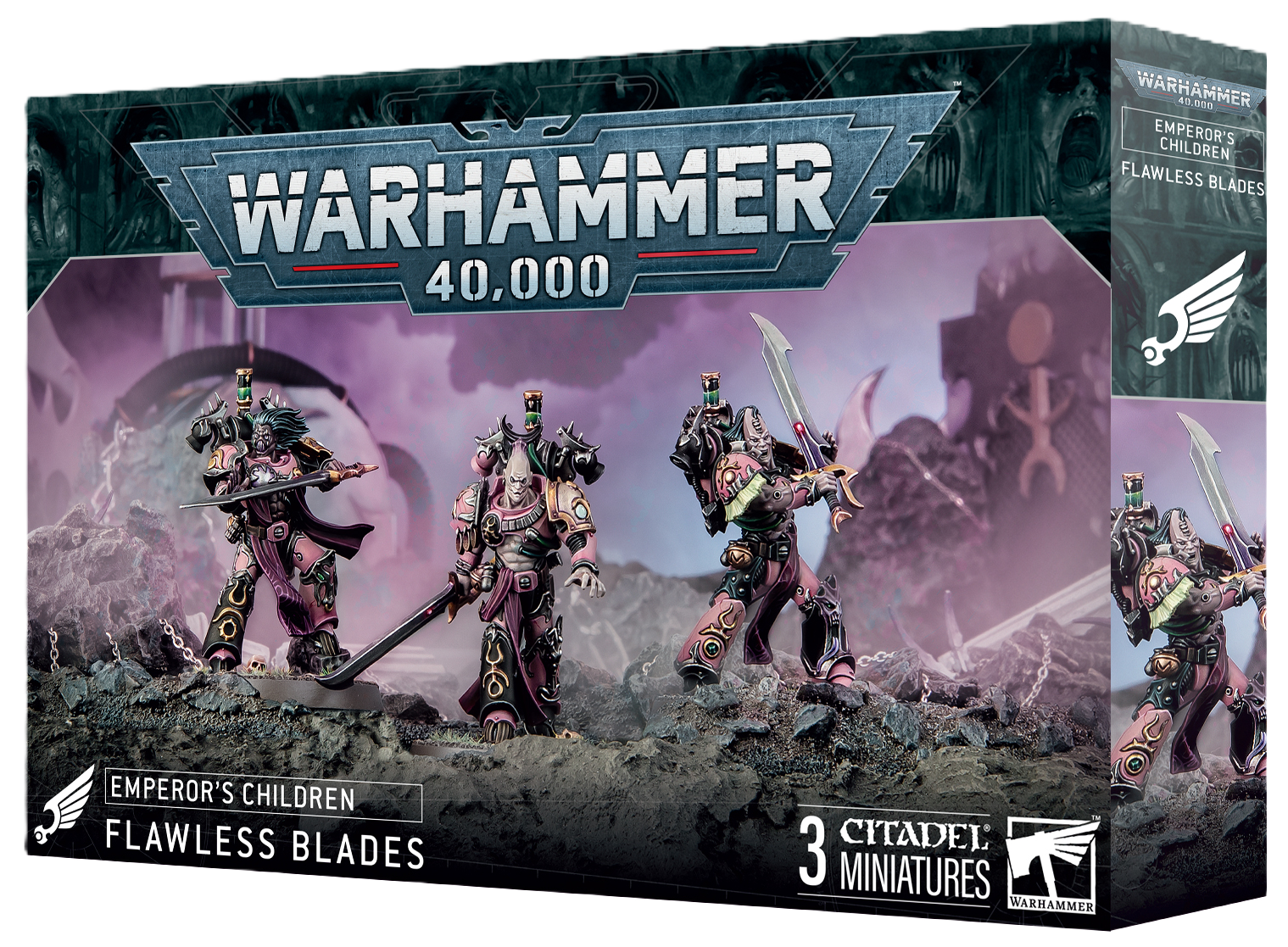 Warhammer 40k EMPEROR'S CHILDREN flawless blades