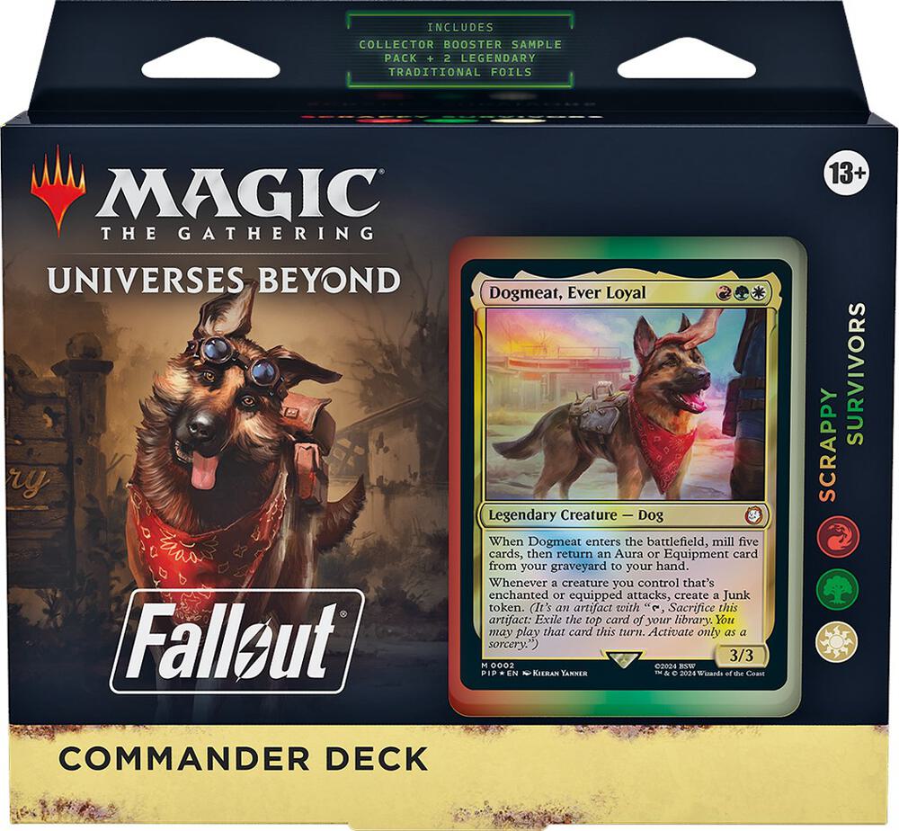 fallout scrappy survivors commander deck