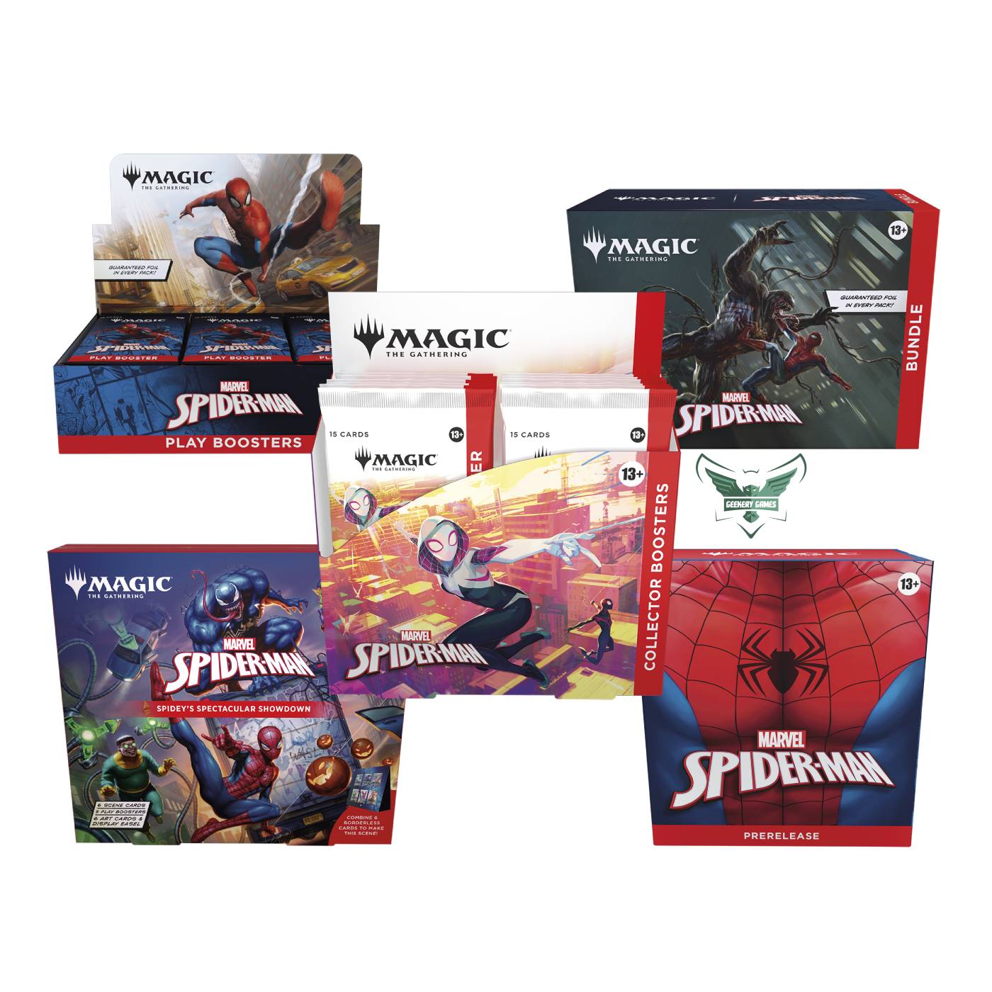 Preorder MTG Spider Man Collector Booster Box
